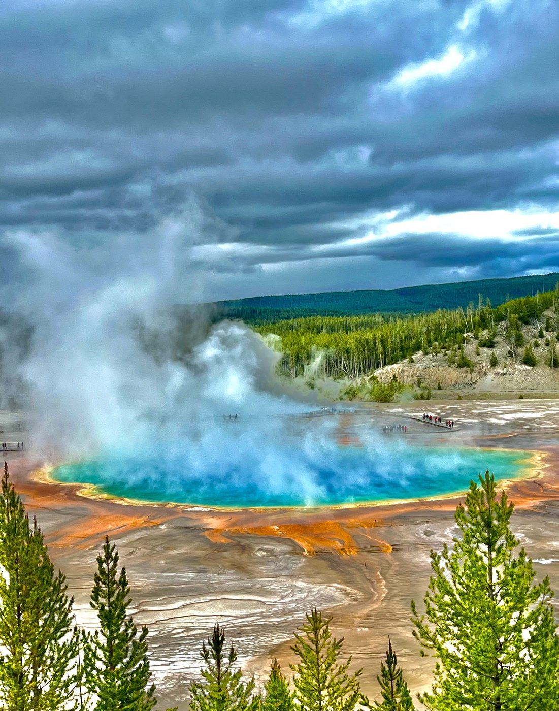 Geothermal landscape